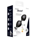 Podówjne kulki gejszy - Joydivision Joyballs Secret Duo Black & Black Joydivision