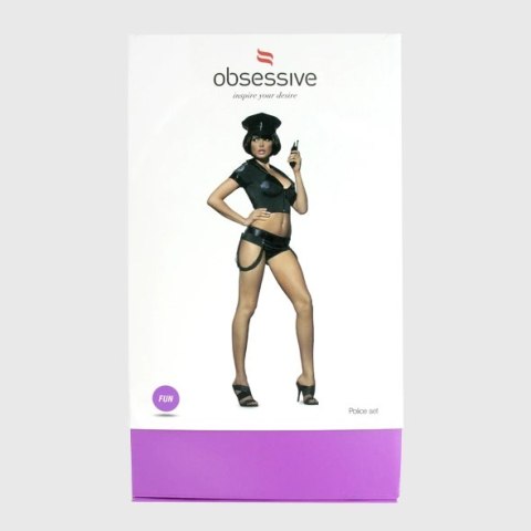 Przebranie policjantki - Obsessive Police Set Costume S/M Obsessive Przebranie policjantki - Obsessive Police Set Costume S/M Obsessive