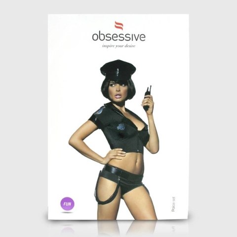 Przebranie policjantki - Obsessive Police Set Costume S/M Obsessive Przebranie policjantki - Obsessive Police Set Costume S/M Obsessive