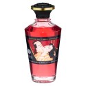 Rozgrzewający olejek do masażu - Shunga Aphrodisiac Warming Oil Sparkling Strawberry Wine 100 ml Shunga