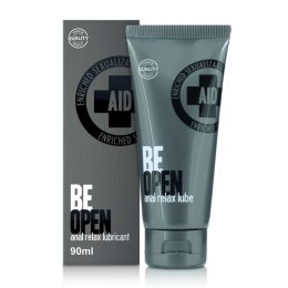 Silikonowy lubrykant analny - Aid Be Open Anal Relax Lube 90 ml Aid