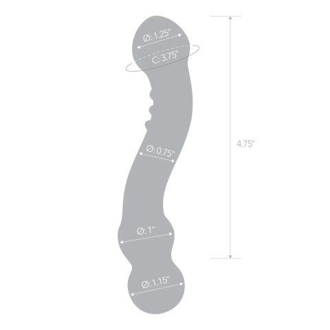 Szklane dildo - Glas Curved G-Spot Glas Szklane dildo - Glas Curved G-Spot Glas