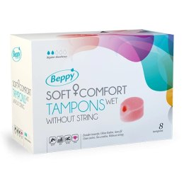 Tampony - Beppy Wet Tampons 8 szt Wilgotne Beppy