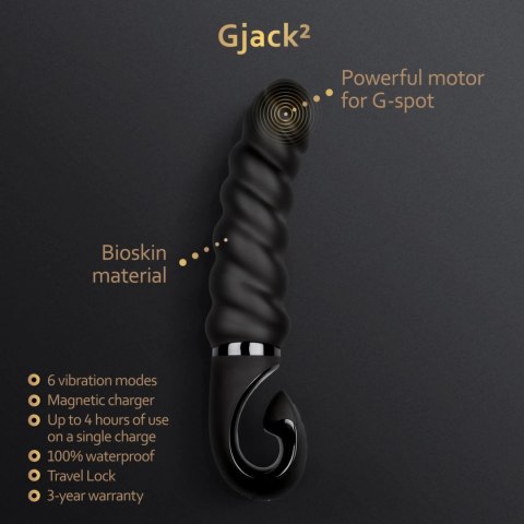 Wibrator - Gvibe Gjack 2 Mystic Black Gvibe Wibrator - Gvibe Gjack 2 Mystic Black Gvibe