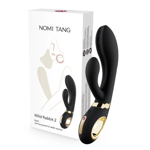 Wibrator - Nomi Tang Wild Rabbit 2 Black & Gold Nomi Tang Wibrator - Nomi Tang Wild Rabbit 2 Black & Gold Nomi Tang