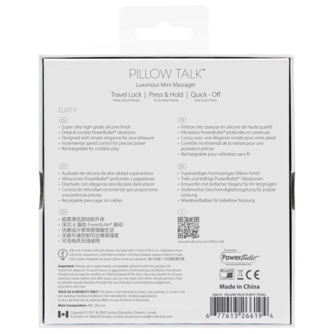 Wibrator - Pillow Talk Flirty Teal Pillow Talk Wibrator - Pillow Talk Flirty Teal Pillow Talk