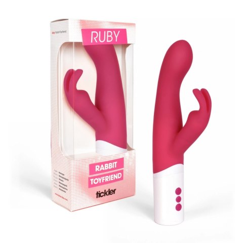 Wibrator - Tickler Vibes Ruby Rabbit Toyfriend TicklerVibes Wibrator - Tickler Vibes Ruby Rabbit Toyfriend TicklerVibes