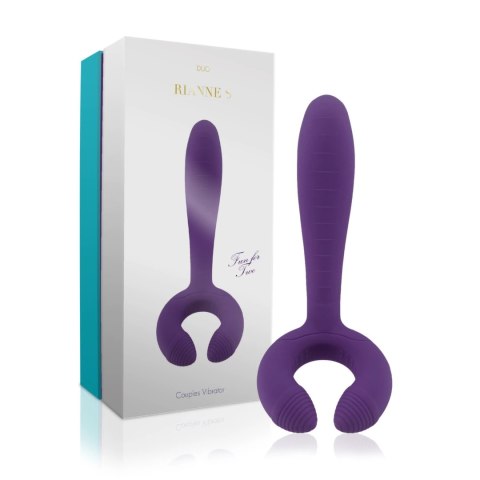 Wibrator dla par - RS Icons Duo Vibe Deep Purple Rianne S Wibrator dla par - RS Icons Duo Vibe Deep Purple Rianne S