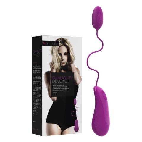 Wibrujące jajeczko - B Swish bnaughty Deluxe Raspberry B Swish Wibrujące jajeczko - B Swish bnaughty Deluxe Raspberry B Swish