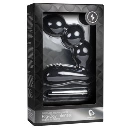 Wibrujący masażer prostaty - Rocks-Off Big-Boy Intense 10-Speed Black Rocks-Off