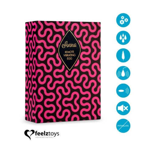 Zdalnie sterowane jajeczko wibrujące - FeelzToys Anna Deep Green FeelzToys Zdalnie sterowane jajeczko wibrujące - FeelzToys Anna Deep Green FeelzToys