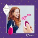 Zdalnie sterowane jajeczko wibrujące - FeelzToys Anna Deep Pink FeelzToys