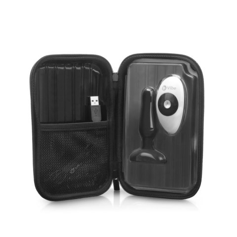 Zdalnie sterowany plug analny - B-Vibe Novice Plug Black B-Vibe Zdalnie sterowany plug analny - B-Vibe Novice Plug Black B-Vibe
