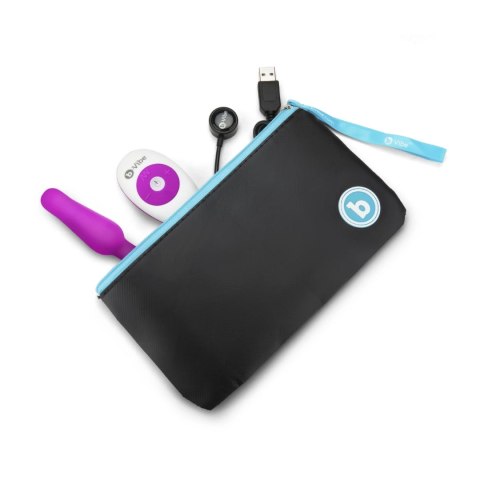 Zdalnie sterowany plug analny - B-Vibe Novice Plug Fuchsia B-Vibe Zdalnie sterowany plug analny - B-Vibe Novice Plug Fuchsia B-Vibe