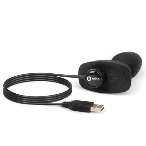 Zdalnie sterowany plug analny - B-Vibe Rimming Petite Black B-Vibe Zdalnie sterowany plug analny - B-Vibe Rimming Petite Black B-Vibe