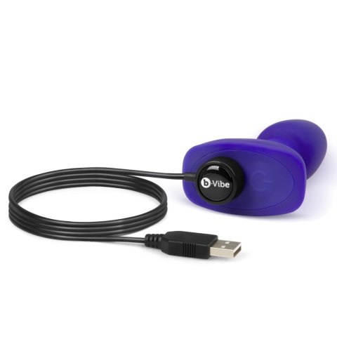 Zdalnie sterowany plug analny - B-Vibe Rimming Petite Purple B-Vibe Zdalnie sterowany plug analny - B-Vibe Rimming Petite Purple B-Vibe