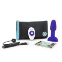 Zdalnie sterowany plug analny - B-Vibe Rimming Petite Purple B-Vibe