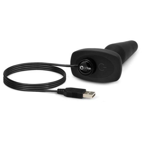 Zdalnie sterowany plug analny - B-Vibe Trio Plug Black B-Vibe Zdalnie sterowany plug analny - B-Vibe Trio Plug Black B-Vibe