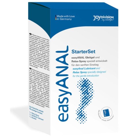 Żel i spray analny - Joydivision easyANAL Bundle (Gel 80 ml & Spray 30 ml & Booklet) Joydivision Żel i spray analny - Joydivision easyANAL Bundle (Gel 80 ml & Spray 30 ml & Booklet) Joydivision