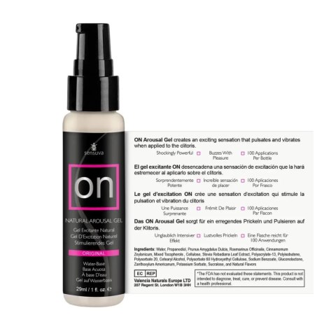 Żel stymulujący - Sensuva ON Arousal Gel Original 29 ml Sensuva Żel stymulujący - Sensuva ON Arousal Gel Original 29 ml Sensuva