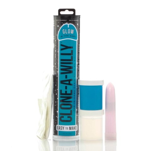 Zestaw do klonowania penisa fosforyzujący - Clone A Willy Kit Glow-in-the-Dark Blue Clone A Willy Zestaw do klonowania penisa fosforyzujący - Clone A Willy Kit Glow-in-the-Dark Blue Clone A Willy