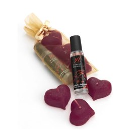 Zestaw świece i lubrykant - Extase Sensuel Naughty Kit Silk Nights Extase Sensuel
