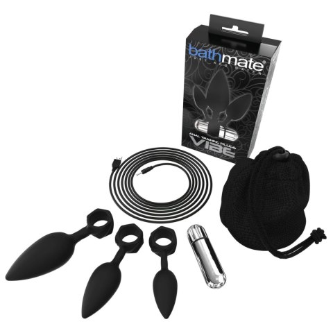 Zestaw wibrujących plugów analnych - Bathmate Anal Training Plugs Vibe Bathmate Zestaw wibrujących plugów analnych - Bathmate Anal Training Plugs Vibe Bathmate