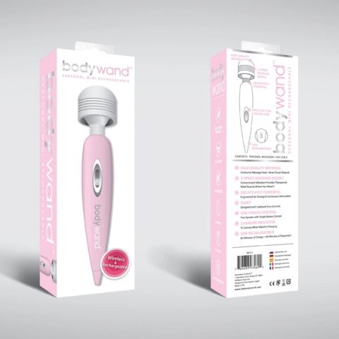 Masażer - Bodywand Rechargeable USB Wand Massager Pink Bodywand Masażer - Bodywand Rechargeable USB Wand Massager Pink Bodywand