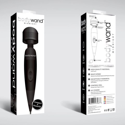 Masażer sieciowy - Bodywand Midnight Plug-In Black Bodywand Masażer sieciowy - Bodywand Midnight Plug-In Black Bodywand