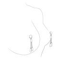 Nakładki na sutki - Crave Leather Nipple Tassels Crave
