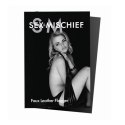 Pejcz skórzany - S&M Black Faux Leather Flogger Sex&Mischief