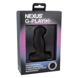 Plug analny wibrujący - Nexus G-Play+ Medium Black Nexus