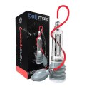 Pompka powiększająca penisa + zestaw akcesoriów - Bathmate Hydroxtreme7 Crystal Clear Bathmate