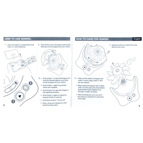 Stymulator oralny - Sqweel 2 Black Sqweel Stymulator oralny - Sqweel 2 Black Sqweel
