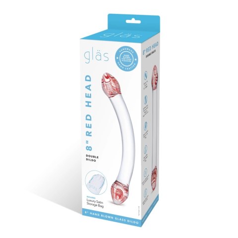 Szklane dildo - Glas Red Head Glas Szklane dildo - Glas Red Head Glas