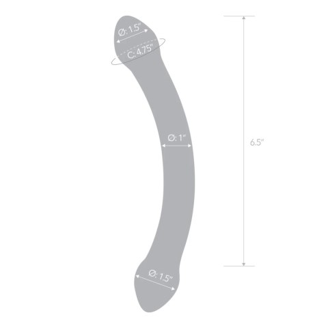 Szklane dildo - Glas Red Head Glas Szklane dildo - Glas Red Head Glas