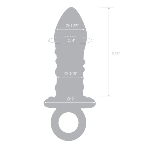 Szklany plug analny - Glas Pacifier Glas Szklany plug analny - Glas Pacifier Glas