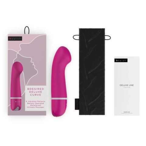 Wibrator - B Swish bdesired Deluxe Curve Rose B Swish Wibrator - B Swish bdesired Deluxe Curve Rose B Swish
