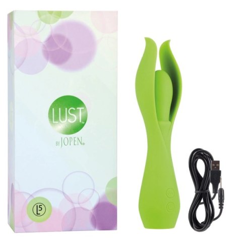 Wibrator Lust by Jopen - L5 Vibrator Green Lust by Jopen Wibrator Lust by Jopen - L5 Vibrator Green Lust by Jopen