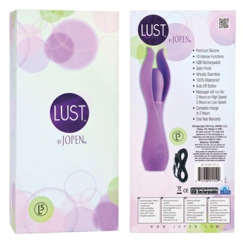 Wibrator Lust by Jopen - L5 Vibrator Purple Lust by Jopen Wibrator Lust by Jopen - L5 Vibrator Purple Lust by Jopen