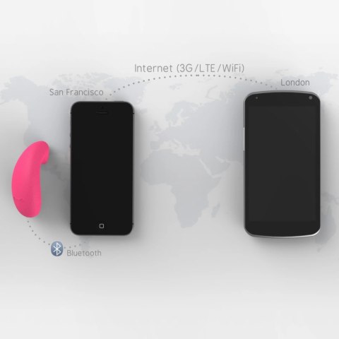 Wibrator sterowany aplikacją - Vibease Android Version Vibrator Pink Vibease Wibrator sterowany aplikacją - Vibease Android Version Vibrator Pink Vibease