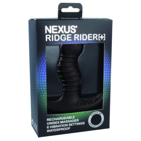 Wibrujący masażer prostaty - Nexus Ridge Rider+ Black Nexus Wibrujący masażer prostaty - Nexus Ridge Rider+ Black Nexus