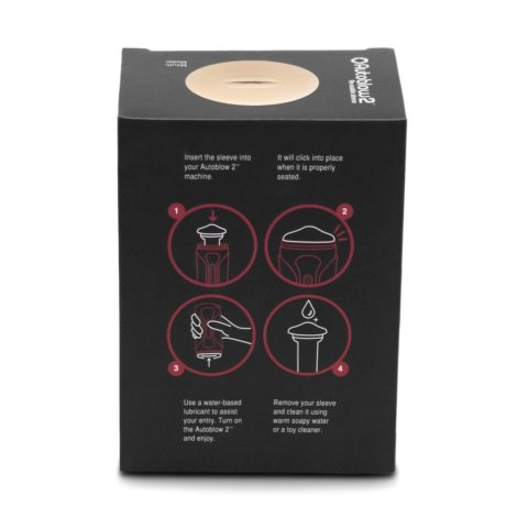 Wkładka do masturbatora - Autoblow 2 Plus XT Mouth Sleeve B Autoblow Wkładka do masturbatora - Autoblow 2 Plus XT Mouth Sleeve B Autoblow