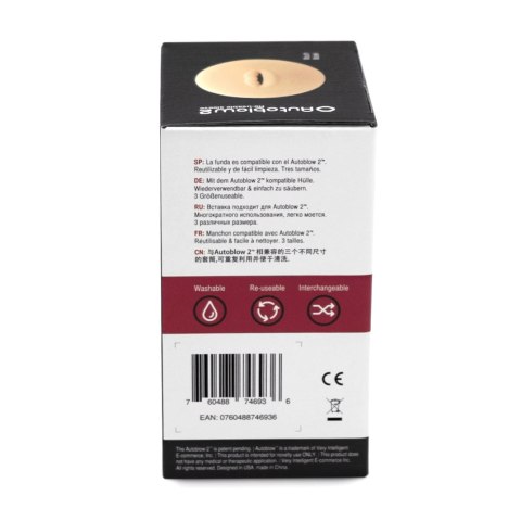 Wkładka do masturbatora - Autoblow 2 Plus XT Mouth Sleeve C Autoblow Wkładka do masturbatora - Autoblow 2 Plus XT Mouth Sleeve C Autoblow