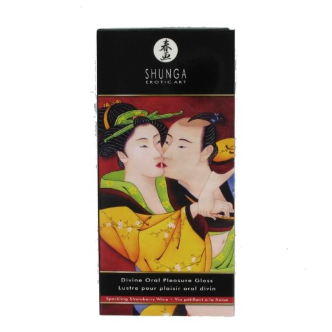 Żel do seksu oralnego - Shunga Divine Oral Pleasure Gloss Sparkling Strawberry Wine 10 ml Shunga Żel do seksu oralnego - Shunga Divine Oral Pleasure Gloss Sparkling Strawberry Wine 10 ml Shunga