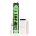 Zestaw do klonowania penisa fosforyzujący - Clone A Willy Kit Glow-in-the-Dark Green Clone A Willy