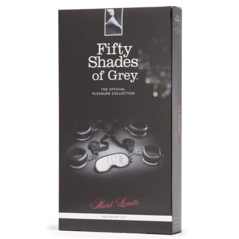 Zestaw do krępowania do łóżka - Fifty Shades of Grey Hard Limits Fifty Shades of Grey Zestaw do krępowania do łóżka - Fifty Shades of Grey Hard Limits Fifty Shades of Grey