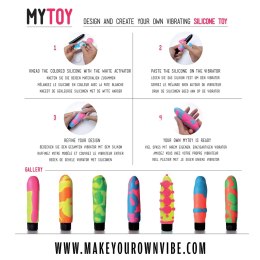 Zestaw do stworzenia wibratora - MyToy Vibrator Kit Orange & Green MyToy