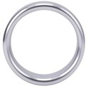 Doc Johnson - Pierścień erekcyjny szczotkowane aluminium średni Doc Johnson