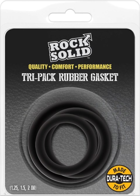 Doc Johnson - Trójpak pierścieni erekcyjnych cienkich Rubber Doc Johnson Doc Johnson - Trójpak pierścieni erekcyjnych cienkich Rubber Doc Johnson
